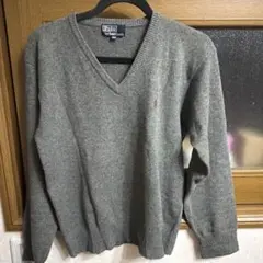 POLO Ｖネック長袖セーター