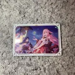 原神　ウエハース　シール