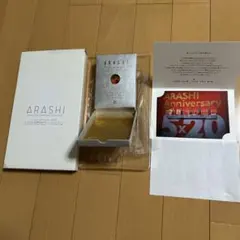 嵐 5×20 スワロフスキー 金 銀 赤 3色セット ゴールド シルバー レッド