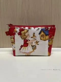 ハンドメイド　マーガレット＆ソフィー　ポーチ