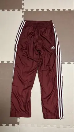 adidas バーガンディ トレーニングパンツ