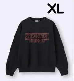 STRANGER THINGS スウェット XLサイズ ブラック