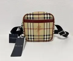 【新品タグ付き】Burberry チェック柄 ショルダーバッグ（斜め掛けバック）