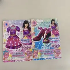 アイカツカード　橋本環奈　スペシャルコラボ　プリンセスパレスドレス　パンプス