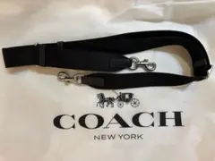 COACH コーチ ショルダー ストラップ ブラック