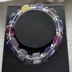 キャンディフローライト　キューブ　ブレスレット⑤