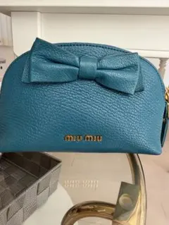 MIUMIUリボンクラッチバッグポーチオレンジ新品Ｒ134ポシェット MIUMIUリボンクラッチバッグポーチオレンジ新品R134ポシェット - メルカリ