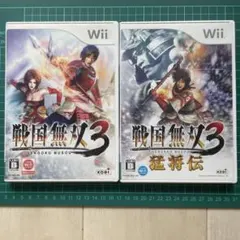 Wii 戦国無双3 & 猛将伝 2本セット