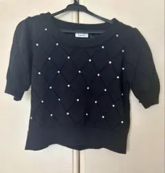 パフスリーブ ニット