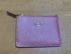 【今夜出品終了】COACH コーチ　パスケース/キーリング付きカードケース