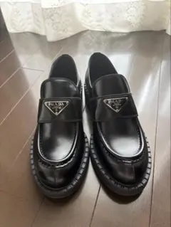 【新品未使用】PRADA ブラック ローファー 箱あり