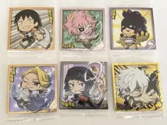 ヒロアカ　ウエハース　ステッカー　６枚セット