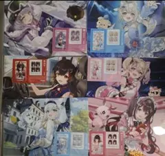 hololive　クリアファイル＆クリアシート各６枚セット