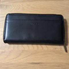 moz ファスナー長財布 ブラックのサムネイル
