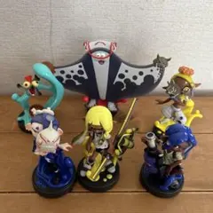 スプラトゥーンキャラクター フィギュア 6体セット　amiibo