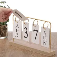 卓上カレンダー シンプル　デザイン　ウェルカムスペース