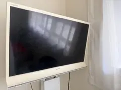 ホワイト 白SHARP LC-32W25 32インチ液晶テレビ - メルカリ