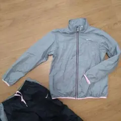 Nike チェック柄 ジャケット上下セット L