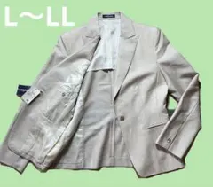 新品未使用　ニューヨーカー　シングルテーラードジャケット　ウール&モヘヤ