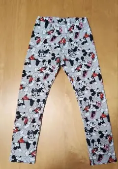 レギンス H&M US6-7Y グレー ミッキーマウス&ミニーマウス