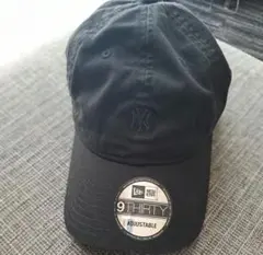 New Era 9THIRTY ブラックキャップ