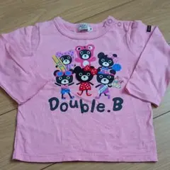 ✨美品✨ ミキハウス ダブルB ロンT