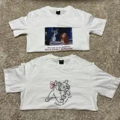 GU ディズニーコラボTシャツ 半袖 2枚セット