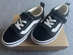 Vans キッズスニーカー ブラック/ホワイト 14cm
