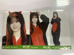 乃木坂46 生写真 福井県ver. コーデ 恐竜 3種コンプ愛宕心響 - メルカリ