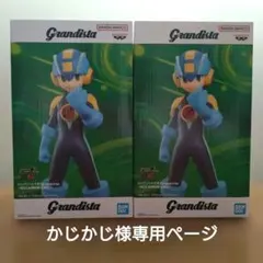 かじかじ様専用ページ　Grandista ロックマンエグゼ フィギュア２体セット