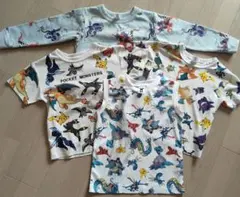 ポケットモンスター 長袖トレーナー　Tシャツ　ランニング 4枚セット　子供服