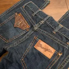 Wrangler ストレートデニム ダークブルー