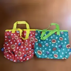 アンパンマン　手提げバッグ　2個セット