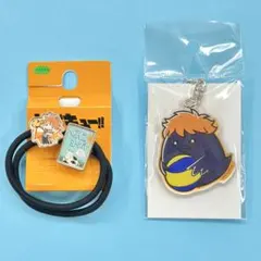 ハイキュー‼︎ 日向翔陽【②個セット】ヘアゴム＆アクリルキーホルダー