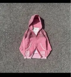 00s OLD UNIQLO double zip up hoodie S