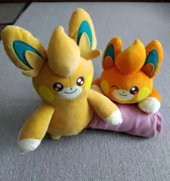 ポケットモンスター　もふぐっとぬいぐるみ　パモ・パモット