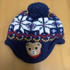 ミキハウス　ニット帽