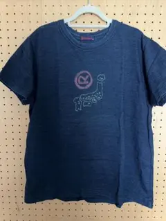 R by 45rpm 日本地図 プリント Tシャツ ネイビー サイズ4のサムネイル