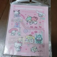 ミラー　サンリオキャラクター　折りたたみミラー