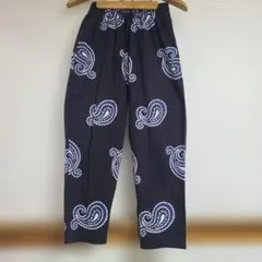 challenge チャレンジャー ネイバーフッド ペイズリーパンツ M