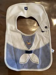 familiar スタイ・よだれかけ ストライプ