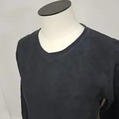 95. アーガイル カットソー ロンT Tシャツ TK black 黒