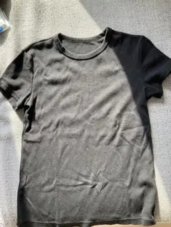 UNIQLOソフトリブクルーネックTシャツ