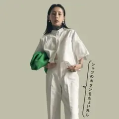 Ameri OTONA COMPACT DENIM SHIRT シャツのサムネイル