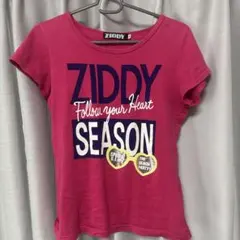 平成レトロ ZIDDY ピンク ロゴTシャツ Y2K ギャルのサムネイル