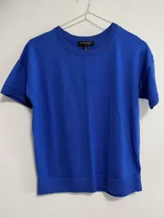 BANANA REPUBLIC 半袖ニットセーター XS 青