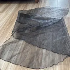 ブラック シースルーストール