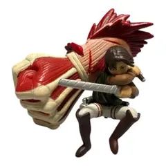 進撃の巨人漫画廃盤レア貴重リヴァイ大型巨人ミニフィギュアコップ