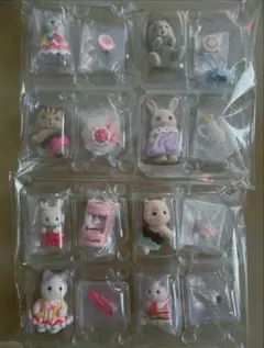 シルバニアファミリー 赤ちゃんケーキパーティーシリーズ 全8種 フルコンプ