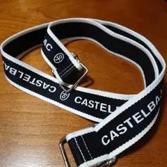 CASTELBAJAC ショルダーストラップ ブラック/ホワイト